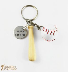Baseball key ring
